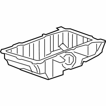 5048571AB Mopar Pan - Oil Illustration 1 of 1