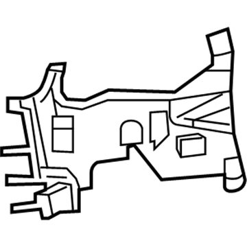 Mopar 56050148AJ Control Module Bracket, Center