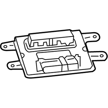 Mopar 4692138AG Control Module, Front