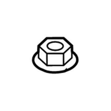 Ram 6511404AA Side Mount Retainer Nut