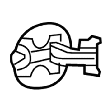 Jeep 55394206AD Fuel Door