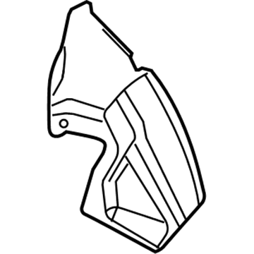 Jeep 55157312AE Splash Shield
