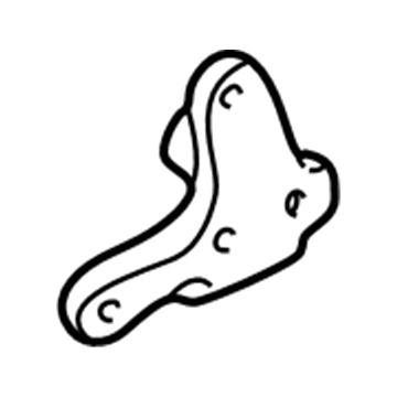 Mopar MR403531 Power Steering Pump Support Bracket, Front