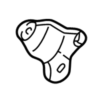 Dodge MD318635 Idler Pulley Bracket