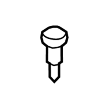Jeep 6509347AA Lower Panel Screw