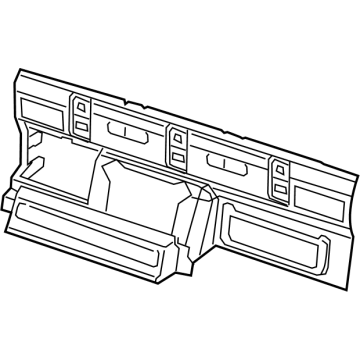 Jeep 7QT19TX7AA Rear Trim Panel