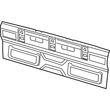 Jeep 7QT18TX7AA Rear Trim Panel