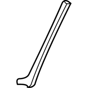 Jeep 55360689AC Pillar Molding