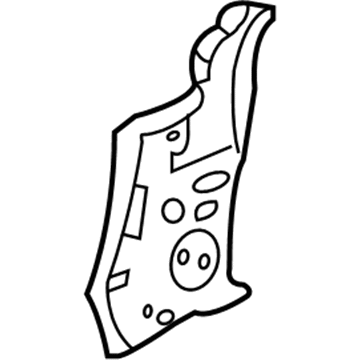 Jeep 55177400AD Cowl Side Panel