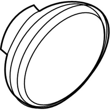 Jeep 5091019AB Rear Driver Speaker