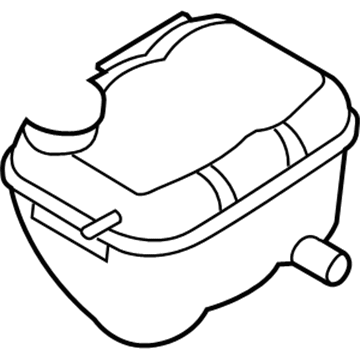 Dodge Viper Coolant Reservoir - 5043002AB