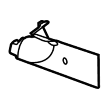 Dodge UR52DX9AA Cowl Side Panel