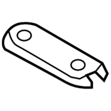 Ram 55276410AA Rear Floor Pan Plate