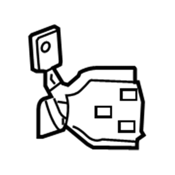 Jeep 55113661AC Upper Hinge