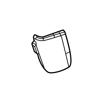 Jeep 6QH18SA5AC Seat Belt Bezel