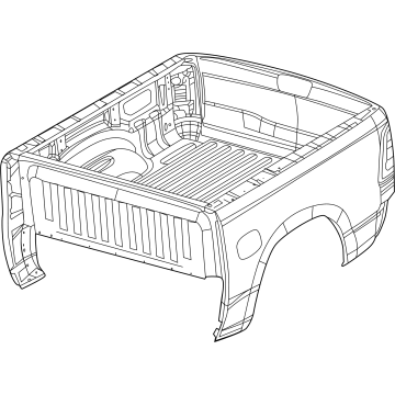 Ram 68669063AA Box Assembly