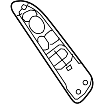 Dodge 5HZ71XDHAE Lock Bezel