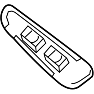 Dodge 5HZ72XDHAC Lock Bezel