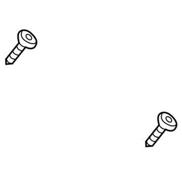 Dodge 6035556 Door Trim Panel Screw