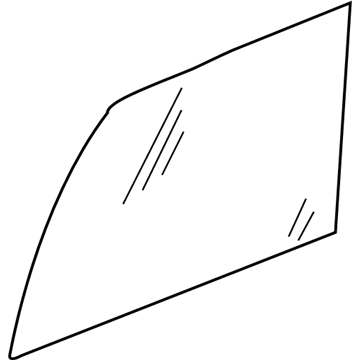 Dodge 55256408AC Moveable Glass