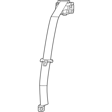 Dodge 7JY62TX7AC Outer Belt Assembly