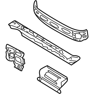 Chrysler 4878718AD Support Rear Seat