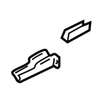 Mopar 4878795AC Rear Extension, Driver Side Mopar 4878795AC Rear Extension, Driver Side