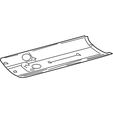 Dodge 1GZ43CS8AA Rear Panel