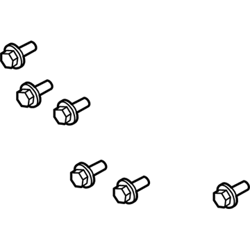 Jeep 6104374AA Headlamp Bracket Bolt