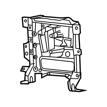 Ram 68232485AB Bumper Bracket