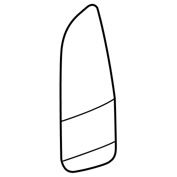 Mopar 68460761AA Mirror Glass, Front Driver Side Mopar 68460761AA Mirror Glass, Front Driver Side