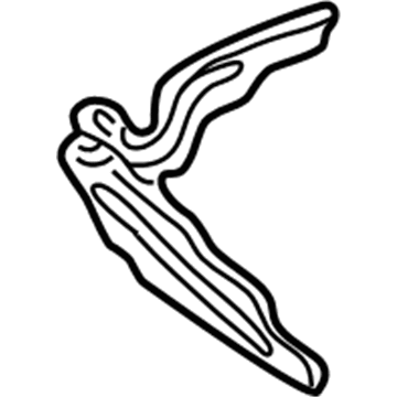 2001 Chrysler Sebring Hood Hinge - 4814770AG