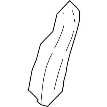 Dodge XF891DVAA Seat Back - Rear