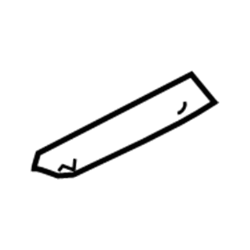 Dodge 5015750AA Latch Seat