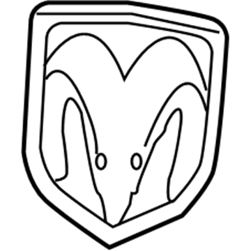 Dodge 5155674AA Emblem