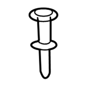 Dodge 6504521 Grille Pin