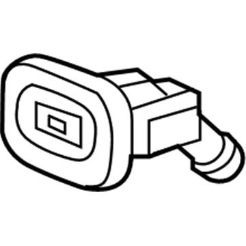 Jeep Compass Windshield Washer Nozzle - 5303841AA