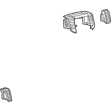 Ram 68469682AA Center Bezel