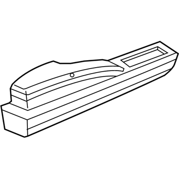 Chrysler 1WK37DX9AB Armrest