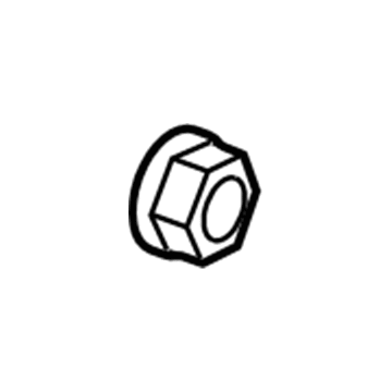 Jeep 6104719AA Torque Strut Nut