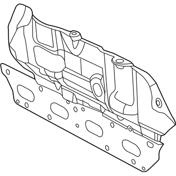 Jeep 52022302AD Exhaust Manifold Gasket