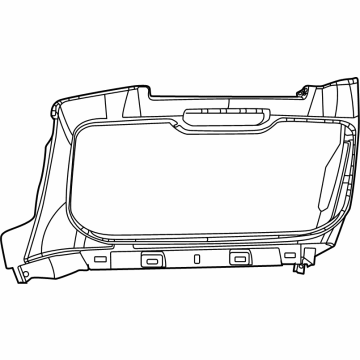 Mopar 6MD58ZDMAD Close Out - Instrument Panel Mopar 6MD58ZDMAD Close Out - Instrument Panel