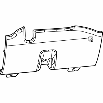 Mopar 7HW28LC5AA Instrument - Steering Column Opening Mopar 7HW28LC5AA Instrument - Steering Column Opening