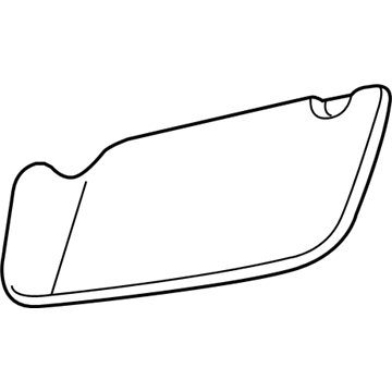 Chrysler Sun Visor - ZC351D1AC