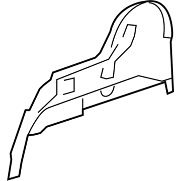 Jeep 55113214AB Inner Wheelhouse