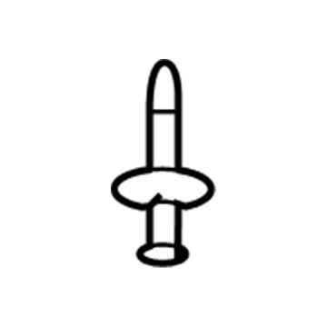 Chrysler 6500911 Splash Guard Rivet