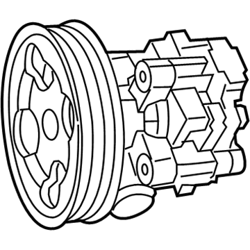 Dodge 68081999AC Power Steering Pump