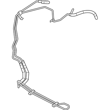 Dodge 68081024AI Power Steering Cooler
