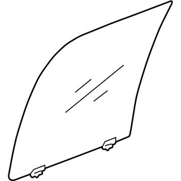 Dodge 55276108AD Door Glass