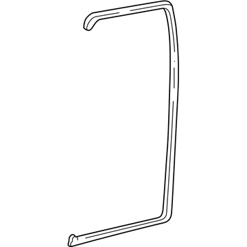 Dodge B3500 Door Seal - 55134553AC